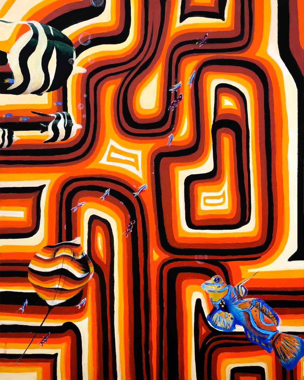 Flow Art Print